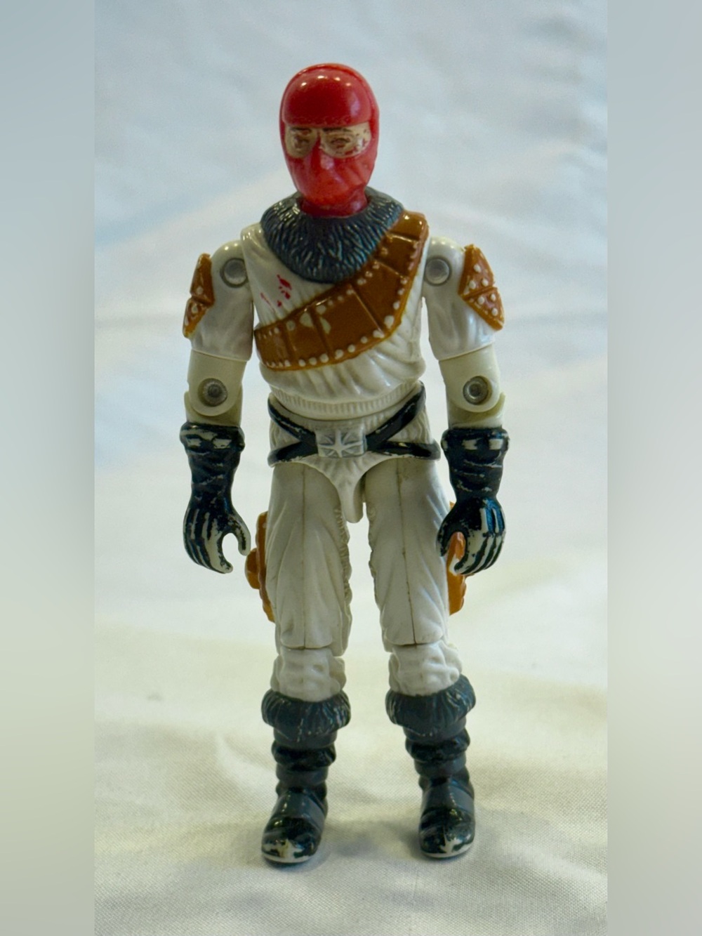 The 1987 G.I. Joe Ice Viper (v1) Cobra Wolf Driver 3.75" Action Figure is a vint